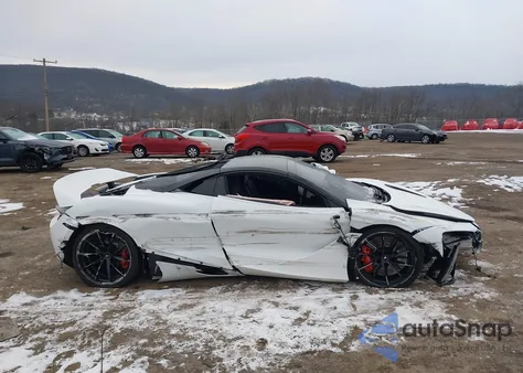 2020 Mclaren 720S Luxury/Performance z USA, uszkodzony, nr VIN SBM14FCA0LW004686